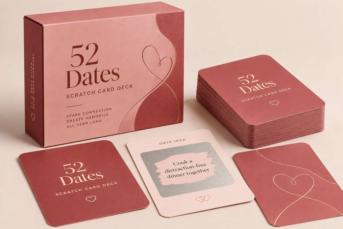 52 Dates - Scratch Card Deck